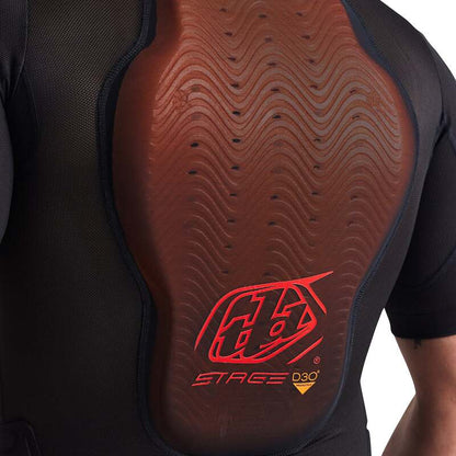 TROY LEE DESIGNS Stage Ghost D3O Base Layer Jersey - Korte mouwen