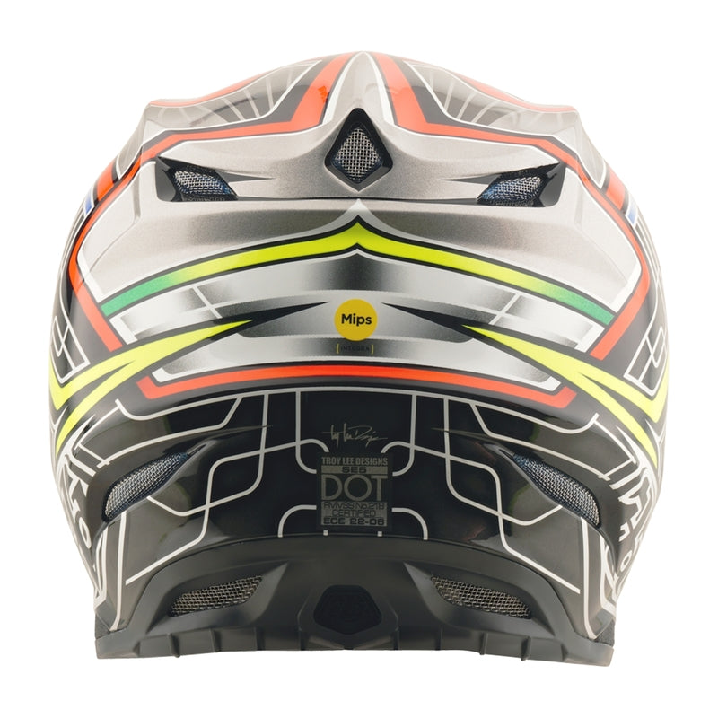 TROY LEE DESIGNS SE5 Composite Lowrider Helm - Grijs