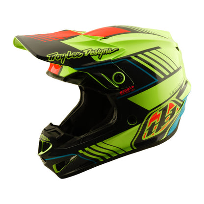 TROY LEE DESIGNS GP Pro Segment Kindermaat helm - Geel