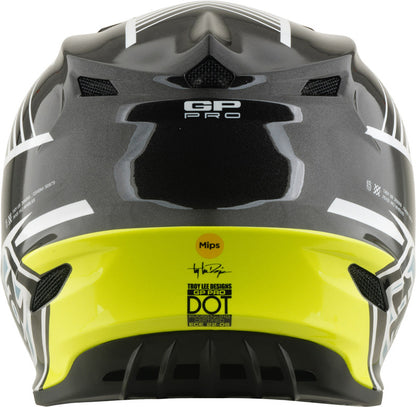 TROY LEE DESIGNS GP Pro Segment Kindermaat helm - Geel