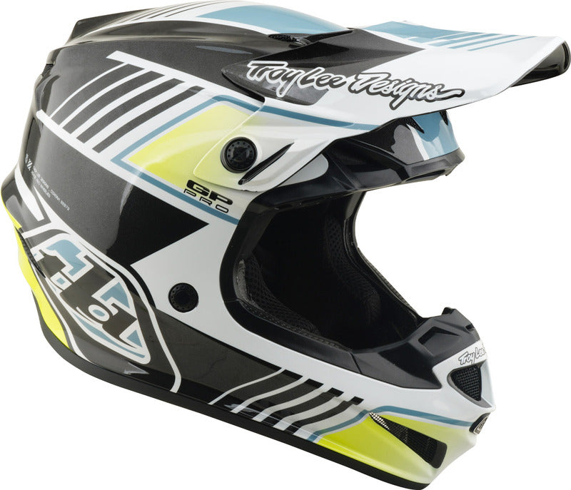 TROY LEE DESIGNS GP Pro Segment Kindermaat helm - Geel