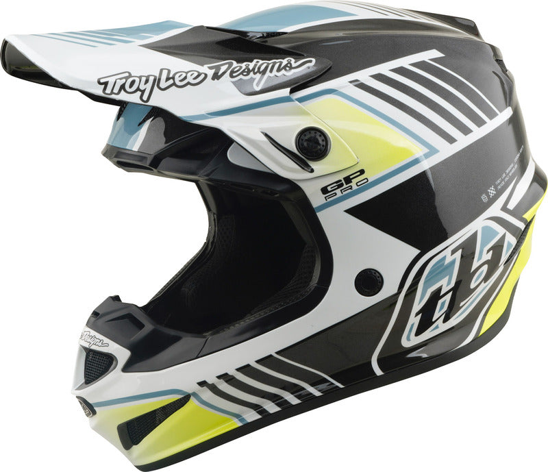 TROY LEE DESIGNS GP Pro Segment Kindermaat helm - Geel