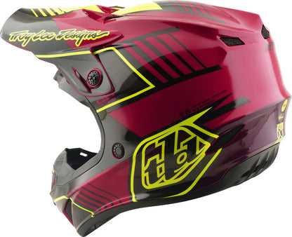 TROY LEE DESIGNS GP Pro Segment Kindermaat helm - Geel