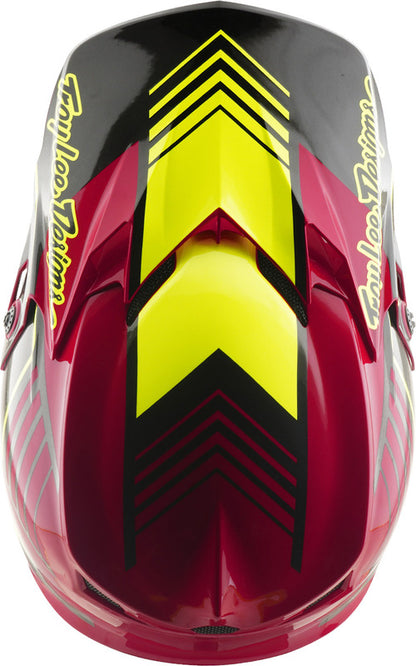 TROY LEE DESIGNS GP Pro Segment Kindermaat helm - Geel
