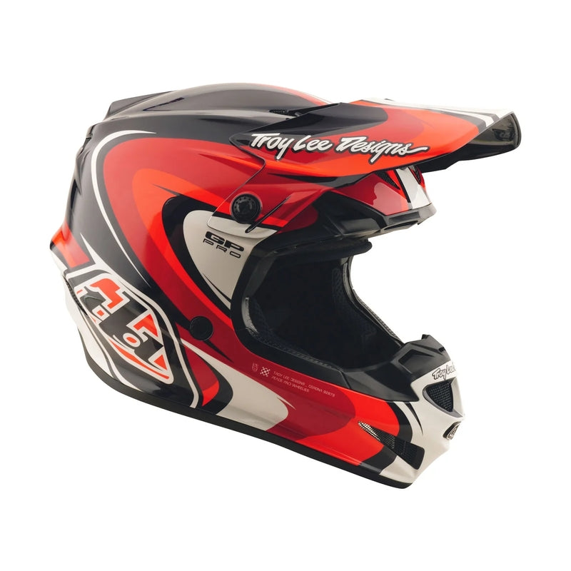 TROY LEE DESIGNS GP Pro Crossover Kindermaat helm - Zwart/Rood