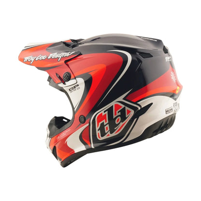TROY LEE DESIGNS GP Pro Crossover Kindermaat helm - Zwart/Rood