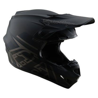 TROY LEE DESIGNS GP Pro Mono Kindermaat helm - Zwart