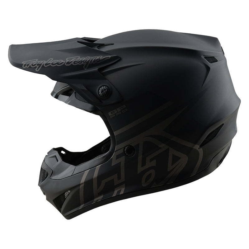 TROY LEE DESIGNS GP Pro Mono Kindermaat helm - Zwart