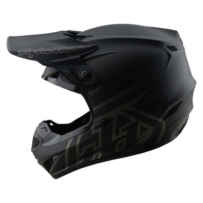 TROY LEE DESIGNS GP Pro Mono Kindermaat helm - Zwart