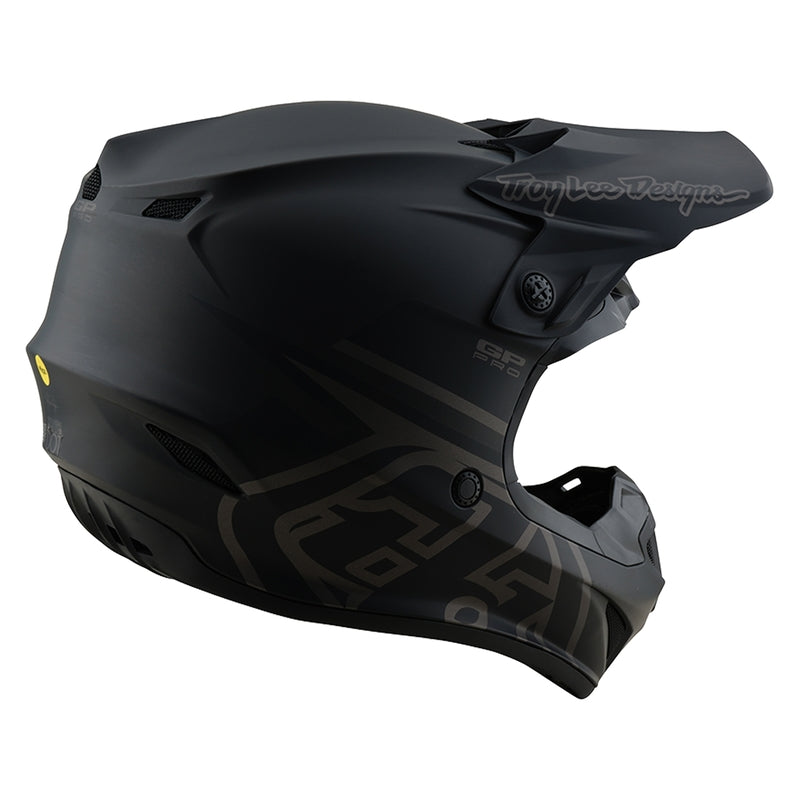 TROY LEE DESIGNS GP Pro Mono Kindermaat helm - Zwart