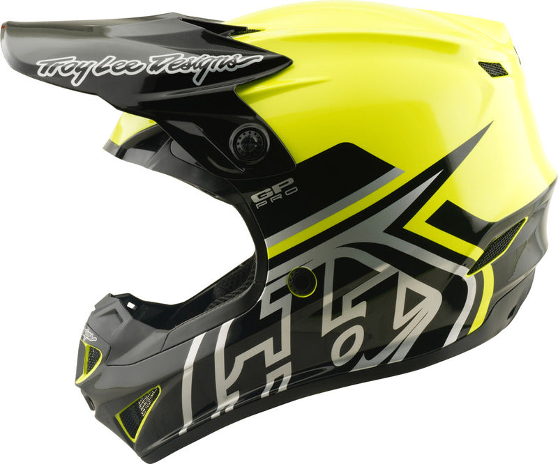 TROY LEE DESIGNS GP Pro Mono Kindermaat helm - Zwart