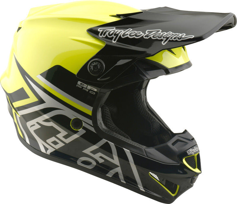 TROY LEE DESIGNS GP Pro Mono Kindermaat helm - Zwart