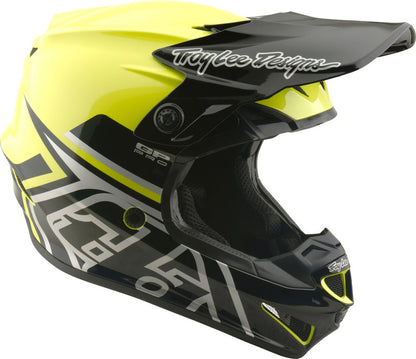 TROY LEE DESIGNS GP Pro Mono Kindermaat helm - Zwart