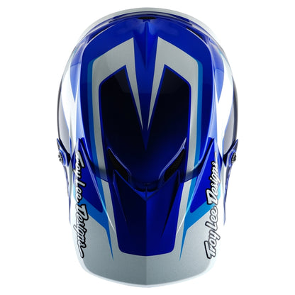 TROY LEE DESIGNS GP Shutter Kindermaat helm - Blauw/Wit