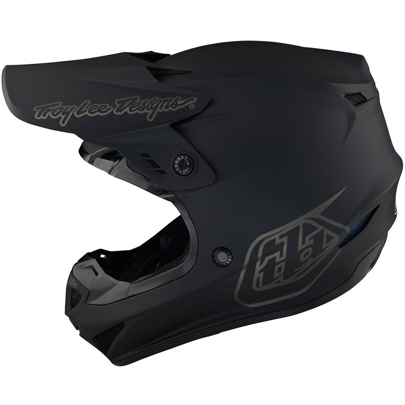 TROY LEE DESIGNS GP Mono Kindermaat helm - Zwart