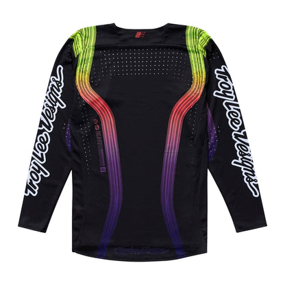 TROY LEE DESIGNS SE PRO Stripes Kindermaat jersey - Zwart/Multi