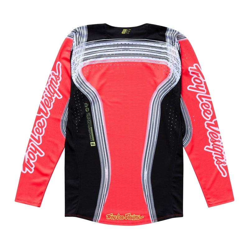 TROY LEE DESIGNS SE PRO Stripes Kindermaat jersey - Zwart/Multi
