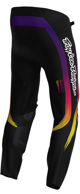 TROY LEE DESIGNS SE Pro Stripes Kindermaat broek - Zwart/Multi