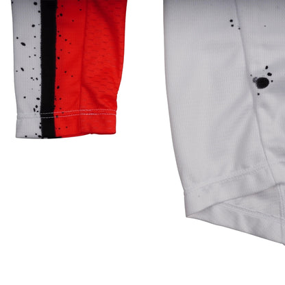 TROY LEE DESIGNS GP Pro Membrane Kindermaat jersey - Wit/Neon rood
