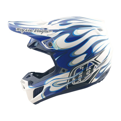 TROY LEE DESIGNS SE5 Composite Torched Helm - Blauw