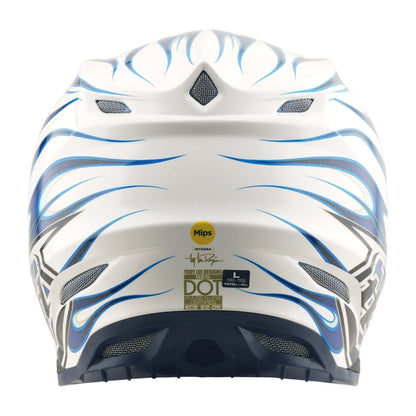 TROY LEE DESIGNS SE5 Composite Torched Helm - Blauw
