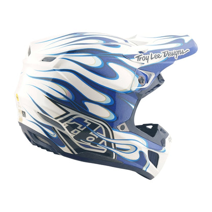 TROY LEE DESIGNS SE5 Composite Torched Helm - Blauw