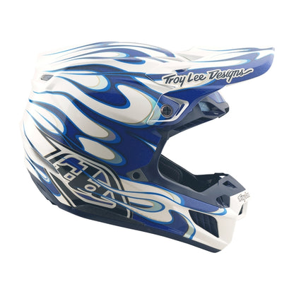 TROY LEE DESIGNS SE5 Composite Torched Helm - Blauw