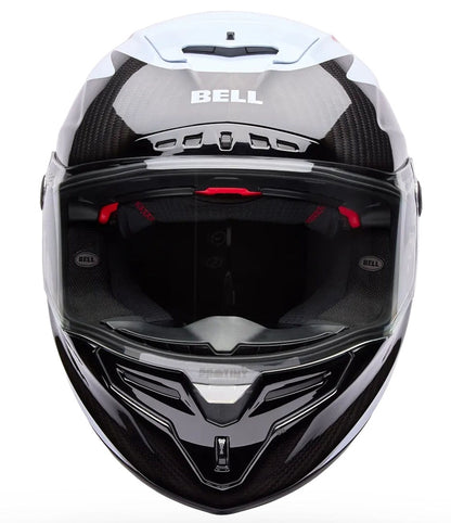 BELL Race Star DLX Flex Helmet - Fluid Red/White