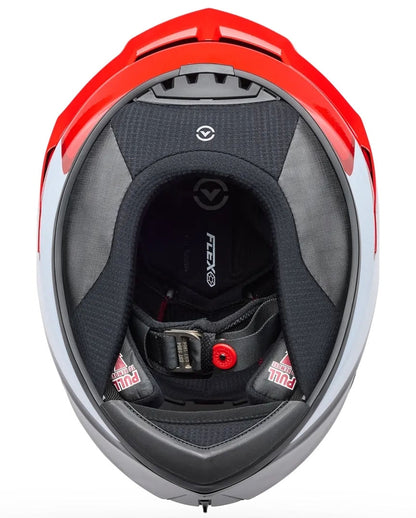 BELL Race Star DLX Flex Helmet - Fluid Red/White