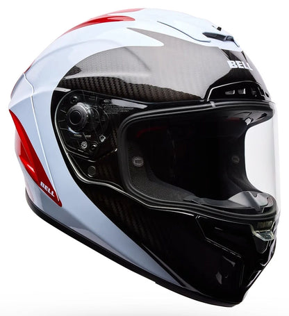 BELL Race Star DLX Flex Helmet - Fluid Red/White