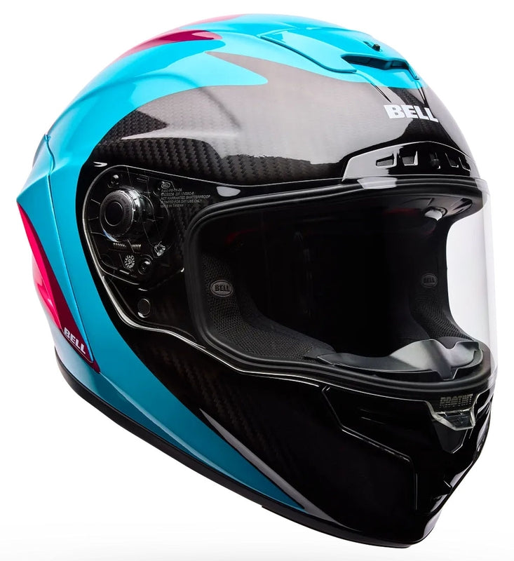 BELL Race Star DLX Flex Helmet - Fluid Red/White