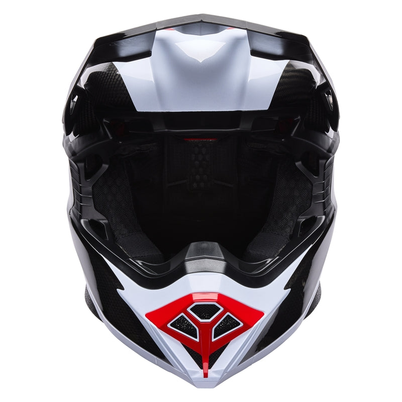 BELL Moto-10 Spherical Helmet - Fluid Black/Red
