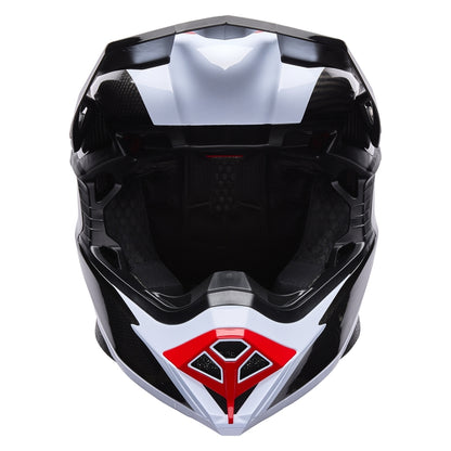 BELL Moto-10 Spherical Helmet - Fluid Black/Red