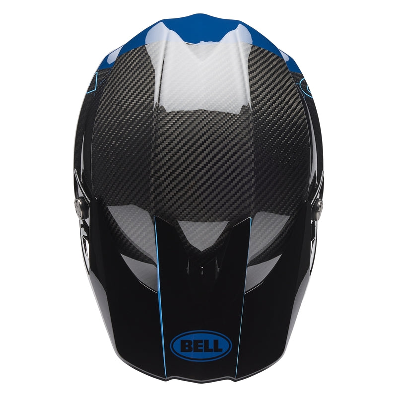 BELL Moto-10 Spherical Helmet - Strike Blue