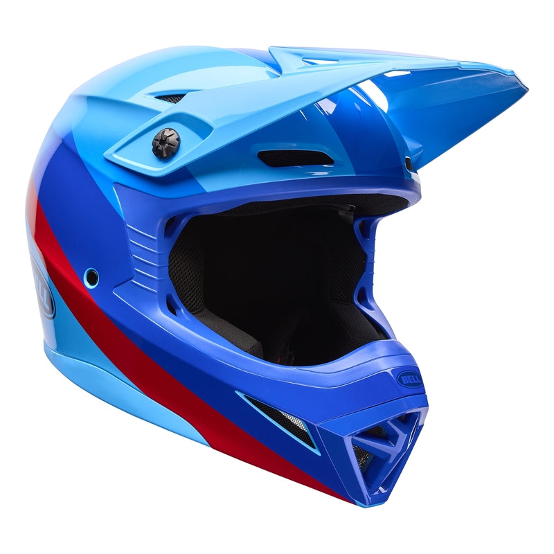 BELL MX-10 Mips Helmet - Aviator Blue/Red