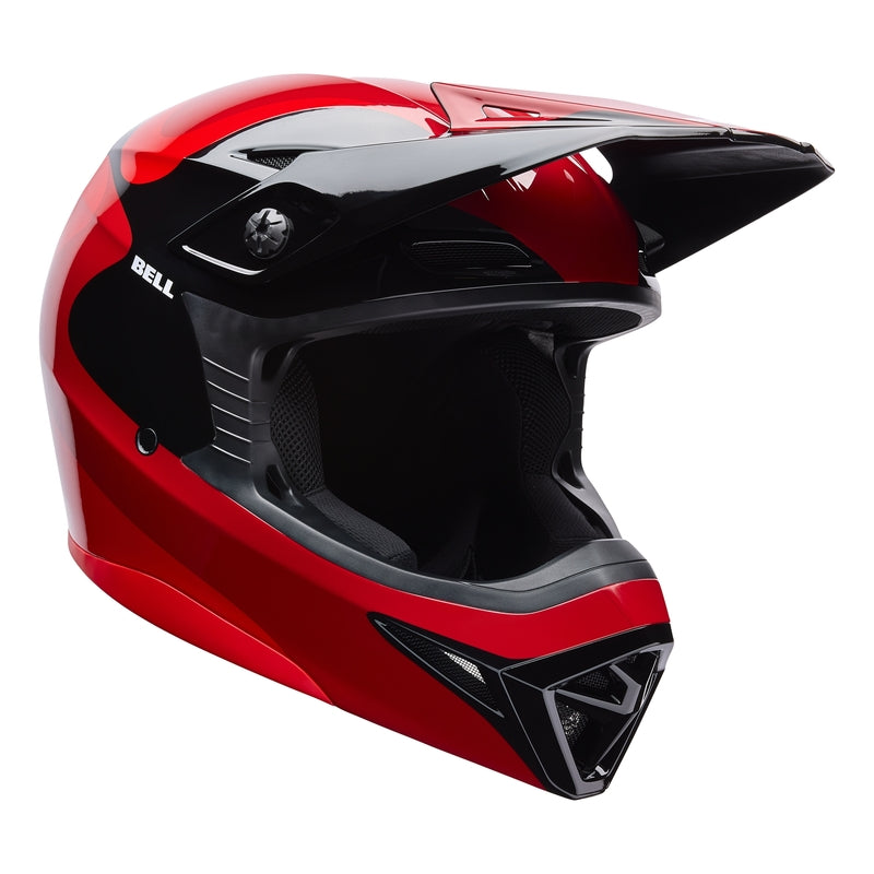 BELL MX-10 Mips Helmet - Wave Red/Black