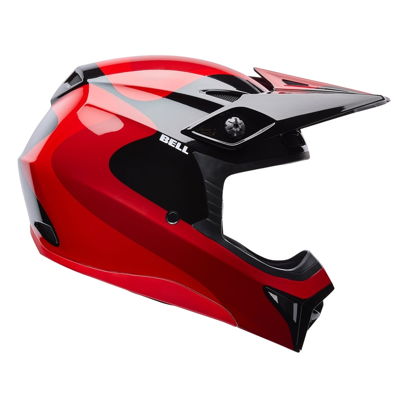 BELL MX-10 Mips Helmet - Wave Red/Black