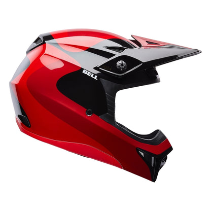 BELL MX-10 Mips Helmet - Wave Red/Black