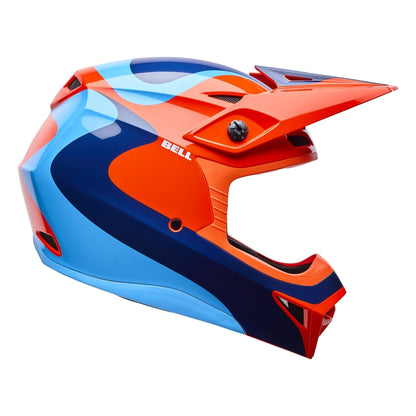 BELL MX-10 Mips Helmet - Wave Red/Black