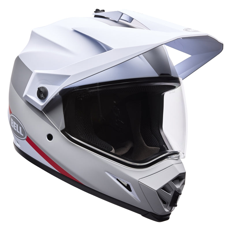 BELL MX-9 Adventure Mips Helmet - Trial White/Red