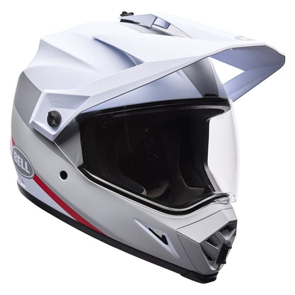 BELL MX-9 Adventure Mips Helmet - Trial White/Red