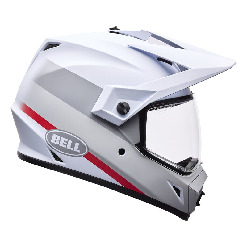 BELL MX-9 Adventure Mips Helmet - Trial White/Red