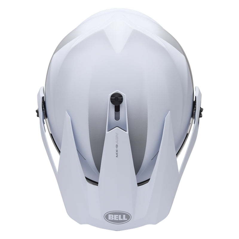BELL MX-9 Adventure Mips Helmet - Trial White/Red