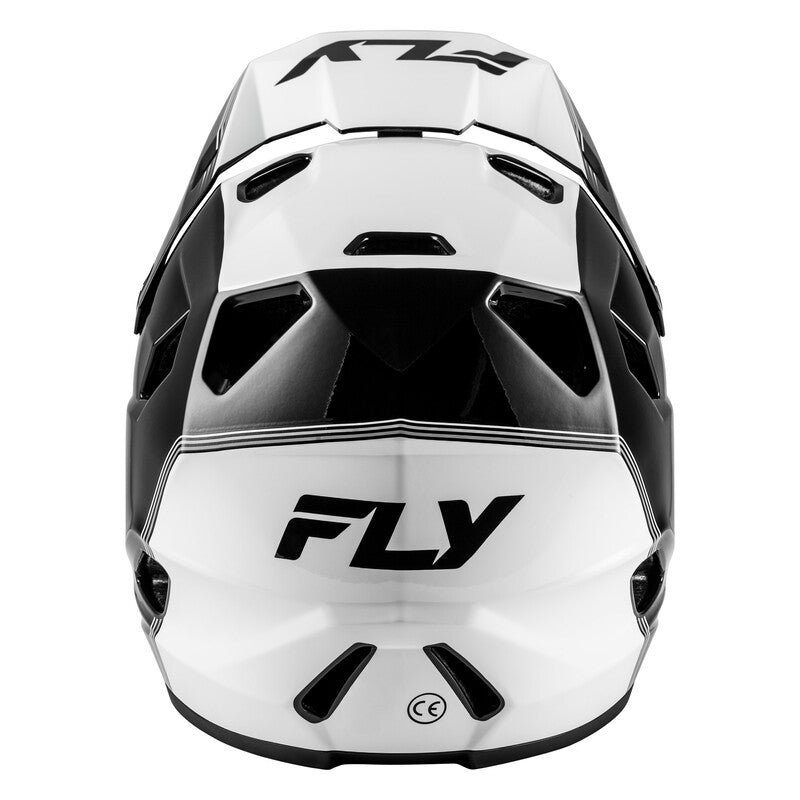 FLY RACING Rayce Repeat Fietshelm - Zwart/Wit