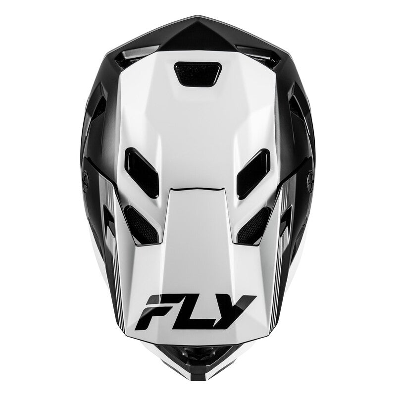 FLY RACING Rayce Repeat Fietshelm - Zwart/Wit