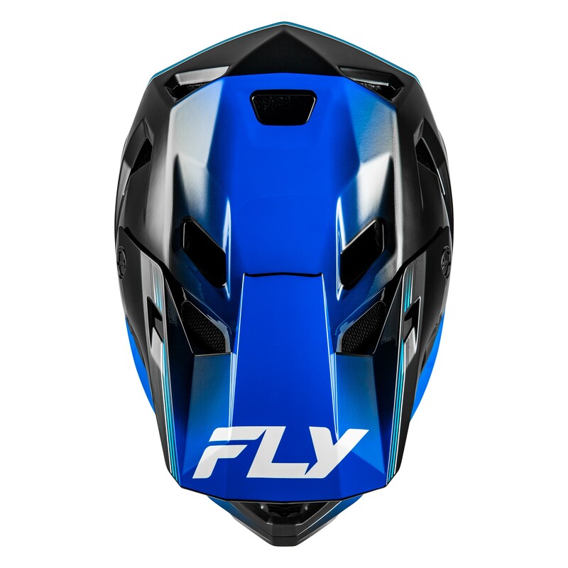 FLY RACING Rayce Repeat Fietshelm - Zwart/Wit