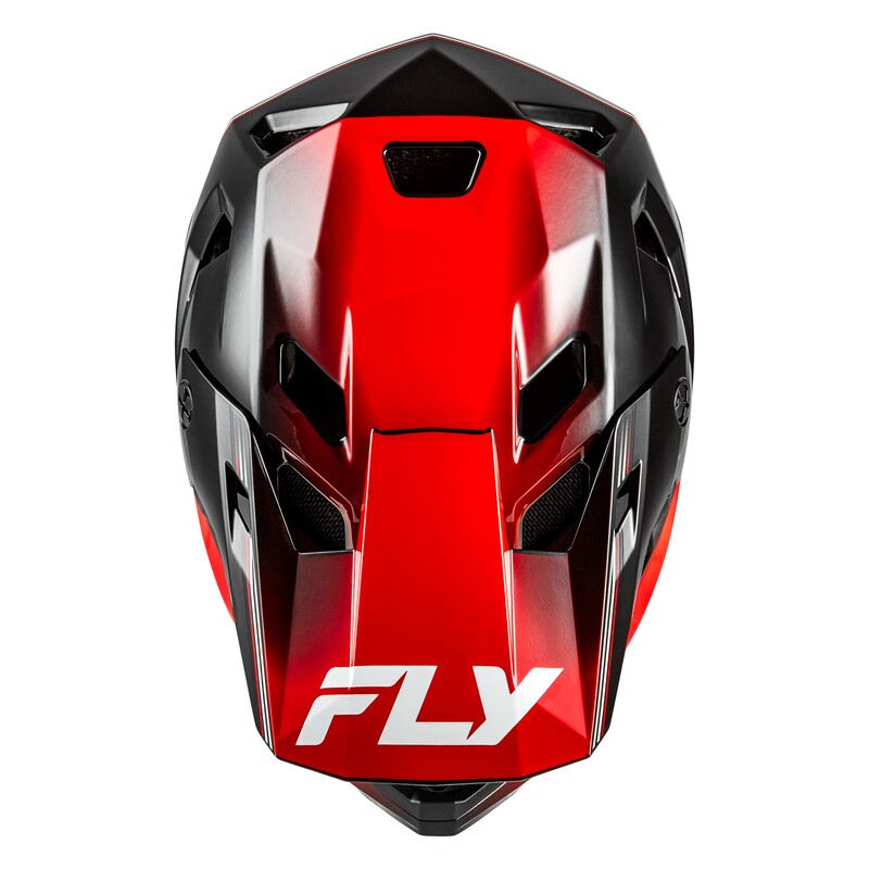 FLY RACING Rayce Repeat Fietshelm - Zwart/Wit