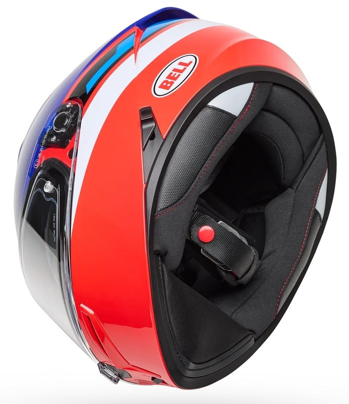 BELL Lithium Helmet - Motion White/Red
