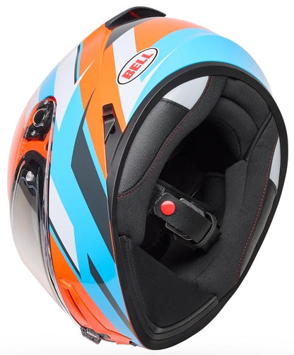 BELL Lithium Helmet - Nova Orange/Blue