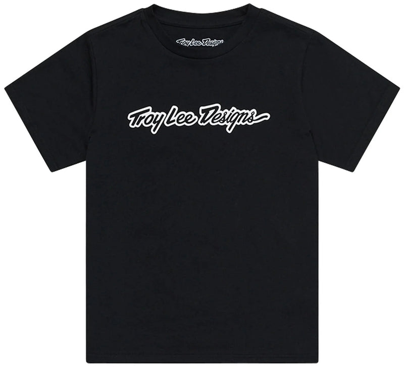 TROY LEE DESIGNS Signature T-Shirt - Zwart